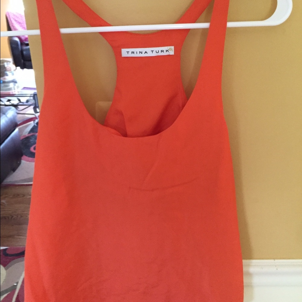 Trina Turk Satin Tank