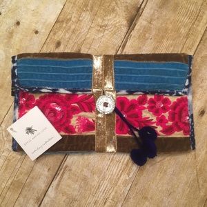 Noonday flora jewelry roll