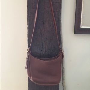 Coach - brown cross body bag