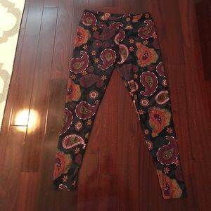 Paisley leggings
