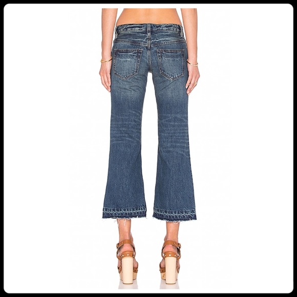 CROP KICK FLARE JEANS - Picture 3 of 5