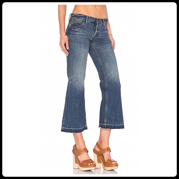 CROP KICK FLARE JEANS - Picture 4 of 5