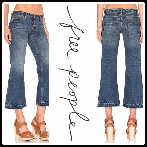 CROP KICK FLARE JEANS - Picture 5 of 5