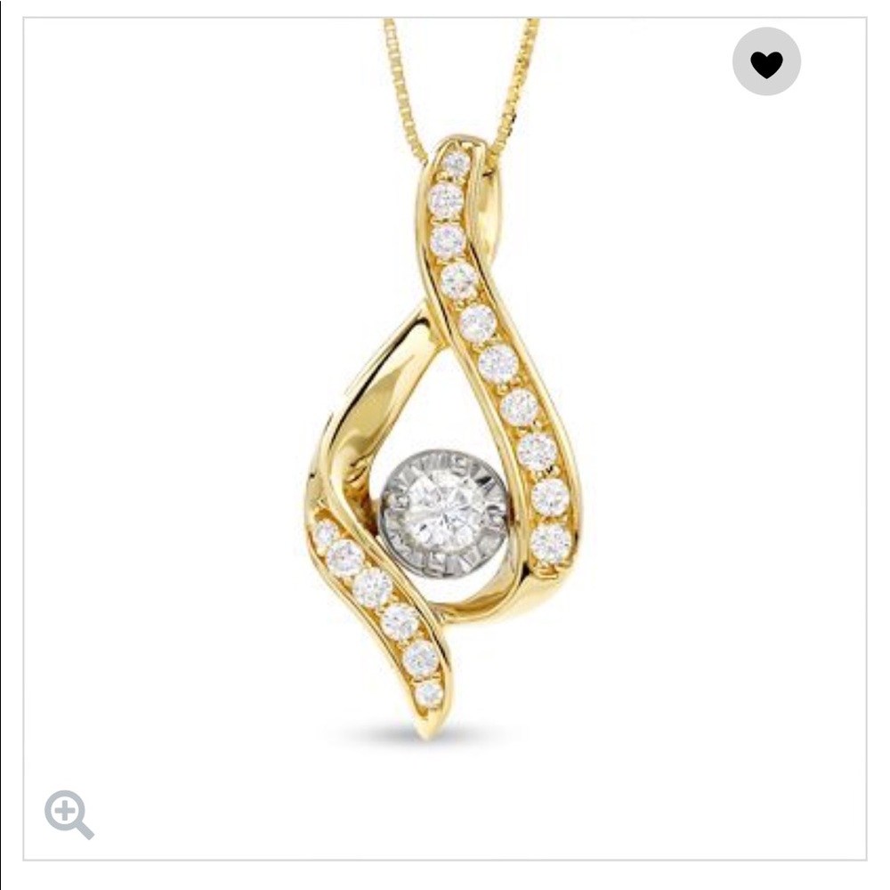 Beautiful Gold diamond necklace