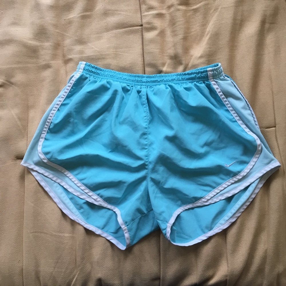 Light blue Nike shorts