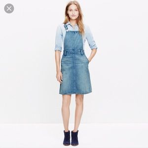 MADEWELL Denim Jumper Dress / NWT / XL