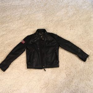 Napapijri Leather Jacket