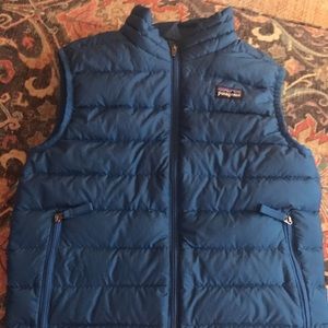 Patagonia boys puffer vest size 8