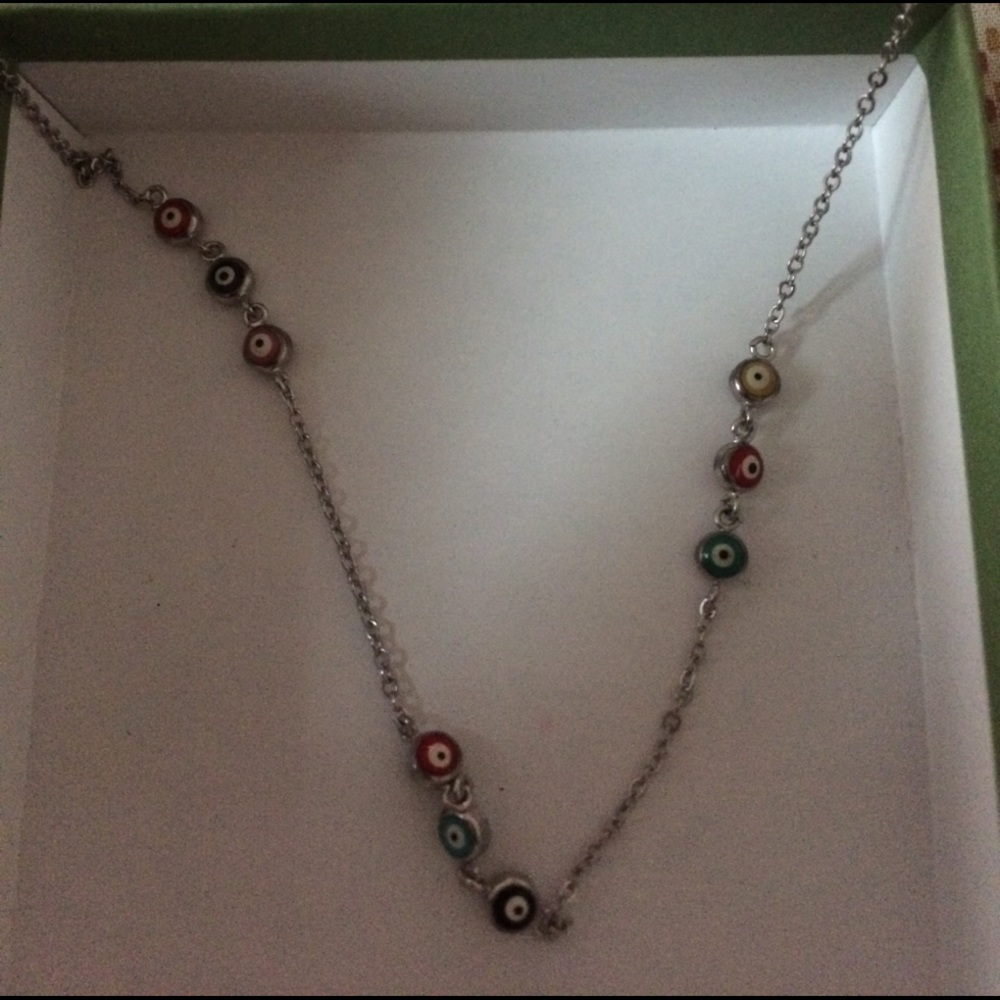 Evil eye necklace