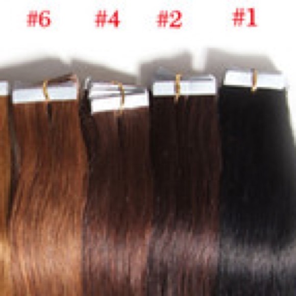 18" Remy Tape-In Extensions - Picture 3 of 6