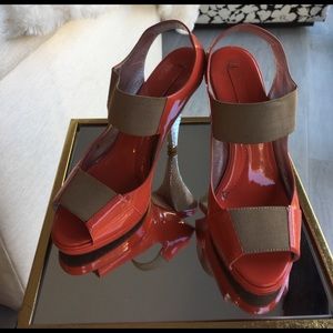 BCBG MAXAXRIA Leather Pumps