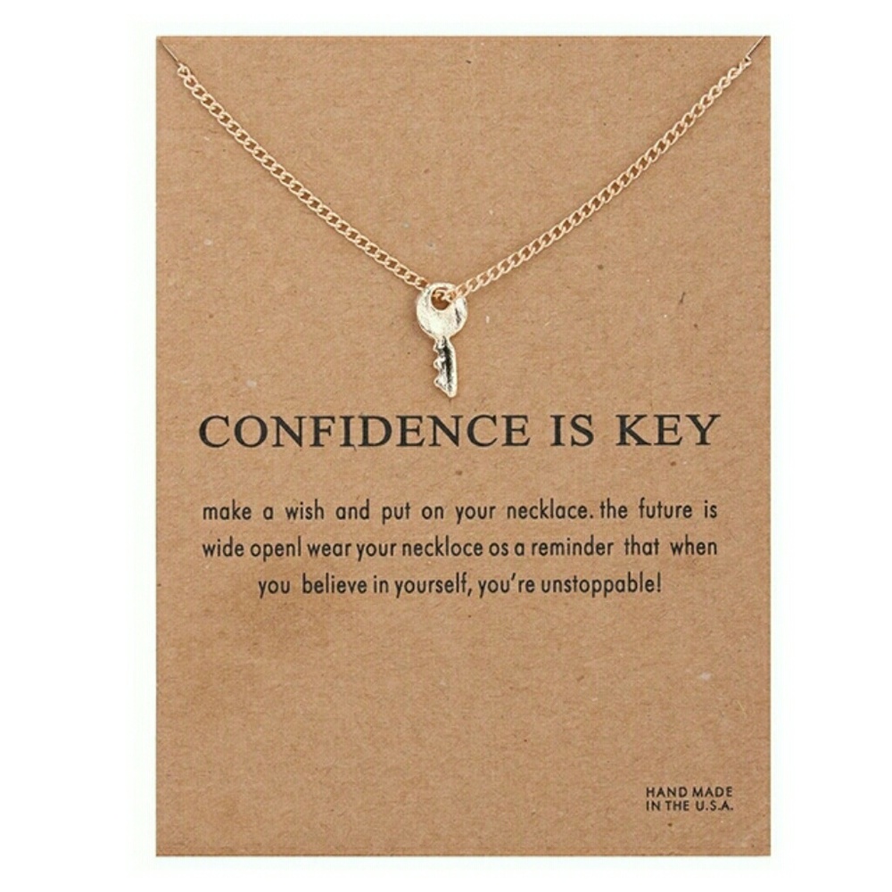 Confidence is Key Necklace