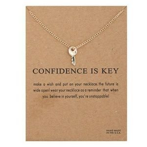 Confidence is Key Necklace