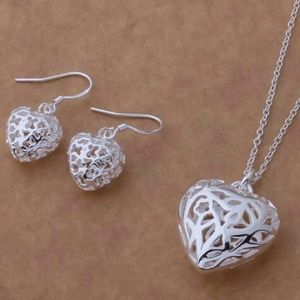 Heart Necklace set