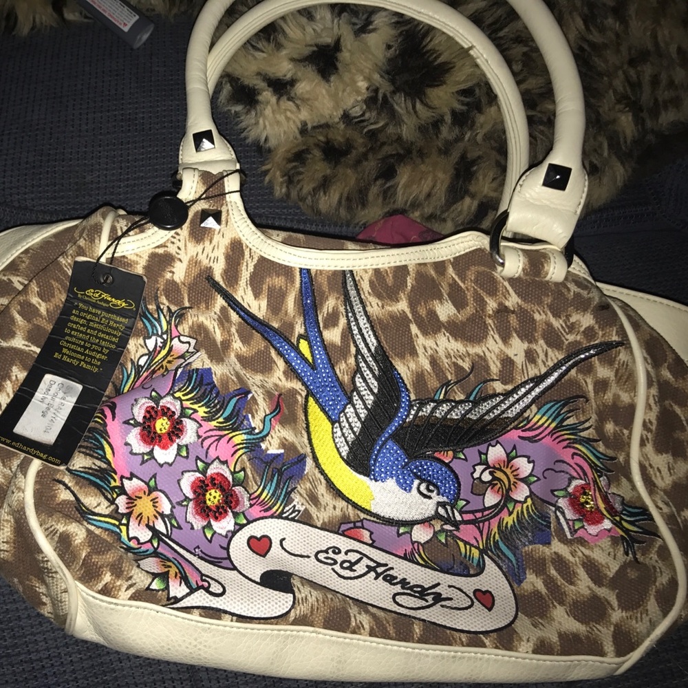 Ed hardy shoulder bag