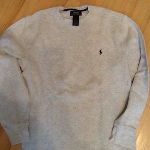 Polo Ralph Lauren light gray shirt. XL/L. NWOT