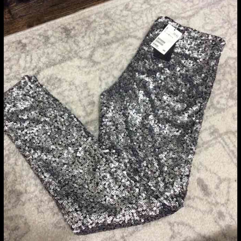 Brand New H&M Sequin Pants