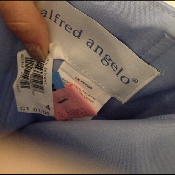 Worn once! Strapless Alfred Angelo dress - Picture 2 of 2