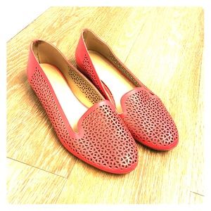J. Crew Cleo Loafers in Belvedere Red