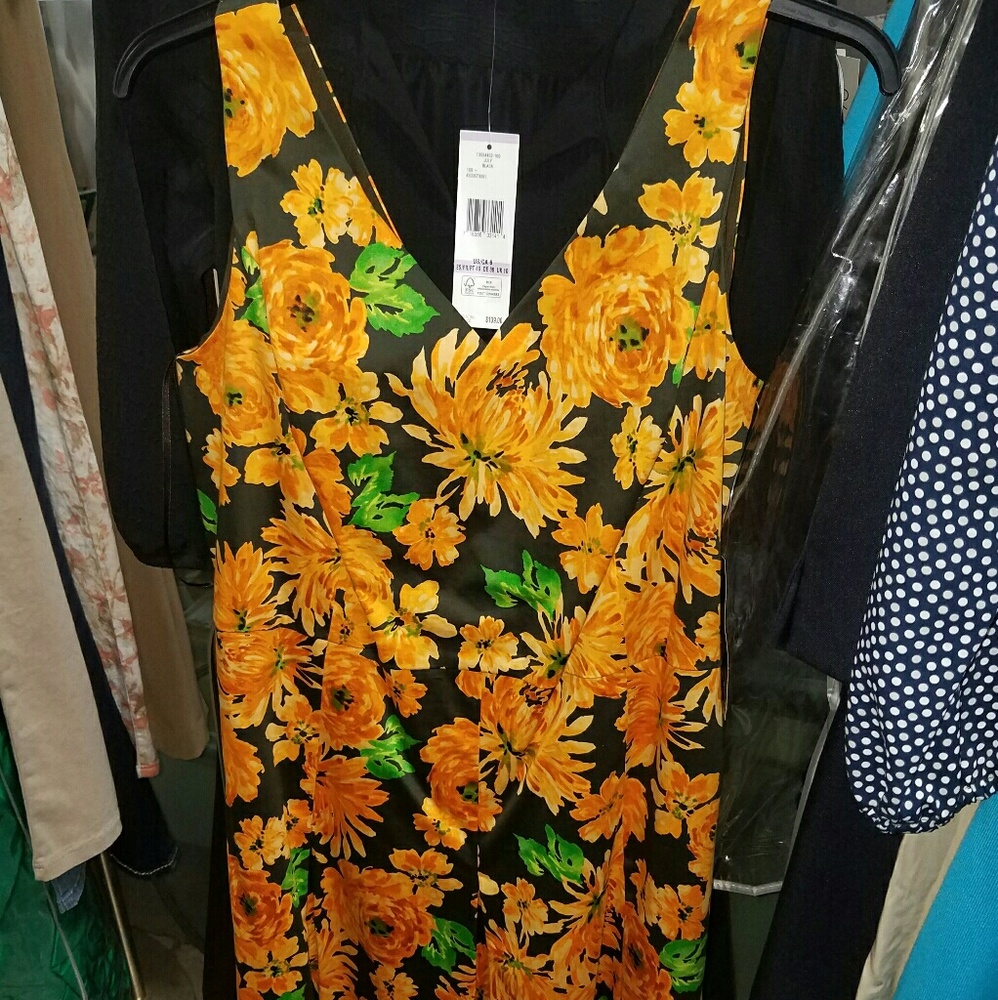 Sunflower formal dress