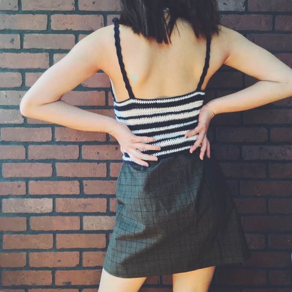 🚫SOLD🚫🆕 Vintage Plaid Mini - Picture 3 of 4