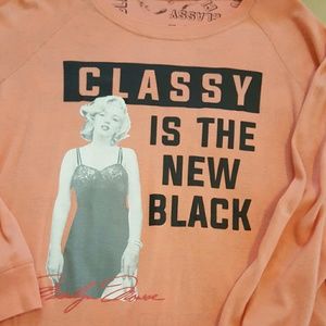 Reversible sweatshirt! Marilyn Monroe