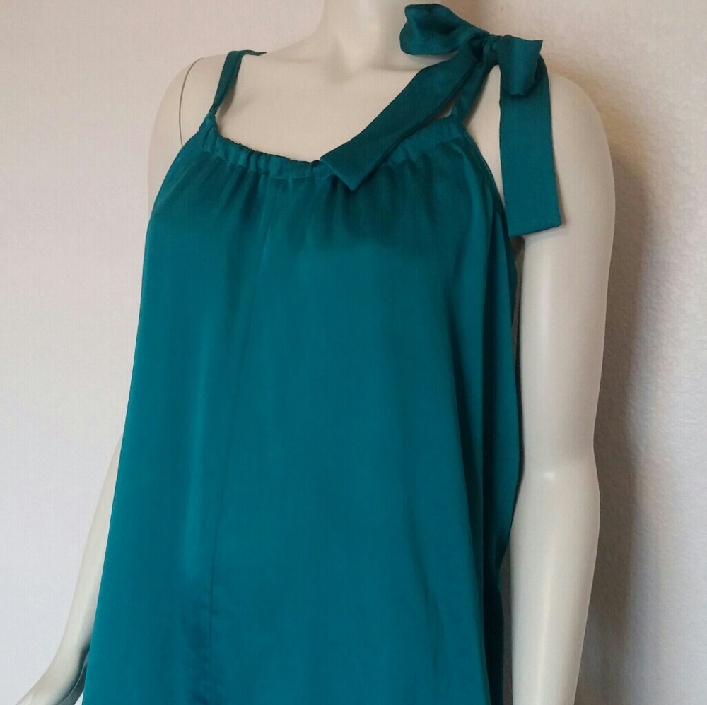 Teal Mini Dress