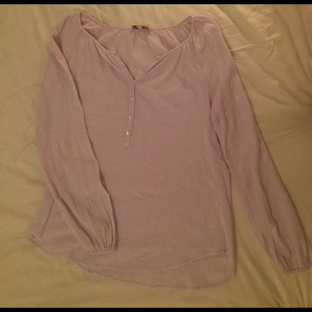Pale lavender Calypso blouse