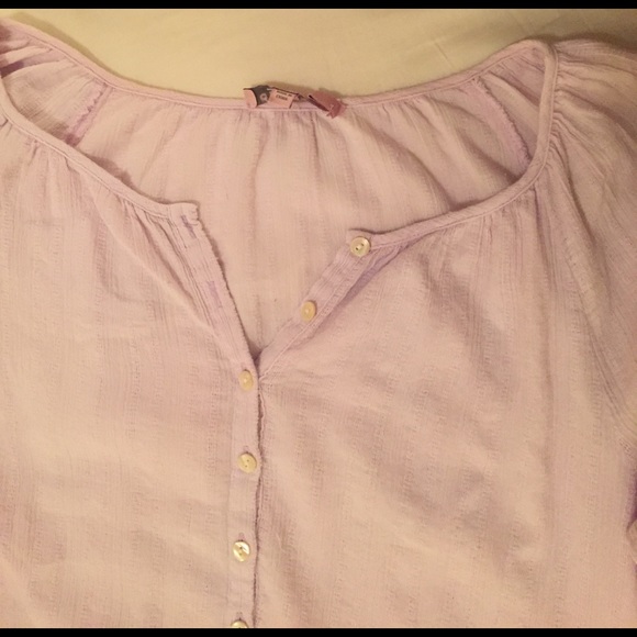 Pale lavender Calypso blouse - Picture 2 of 4