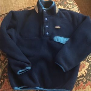 Boys Patagonia fleece pullover 8