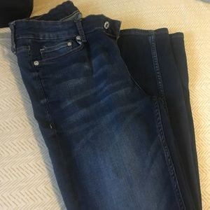 H&M dark wash skinny denim
