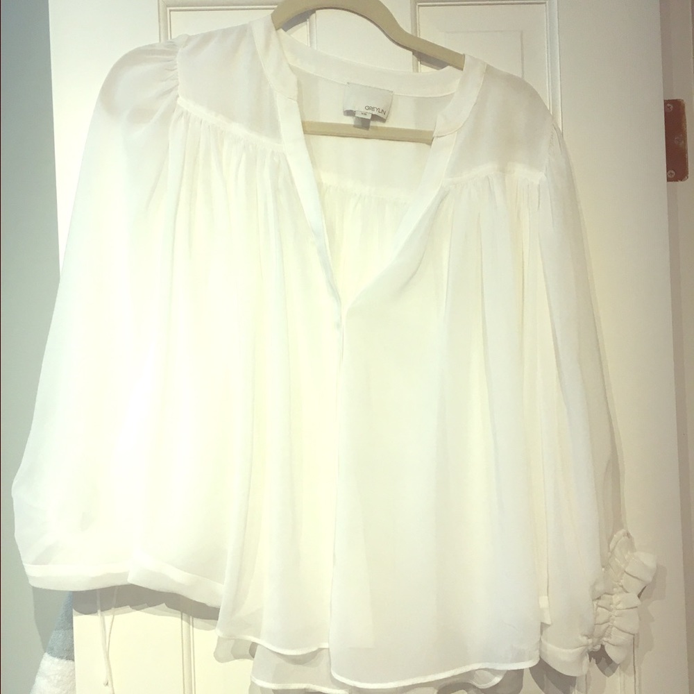 Greylin flowy top