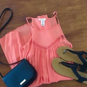 January 7 Coral Dress