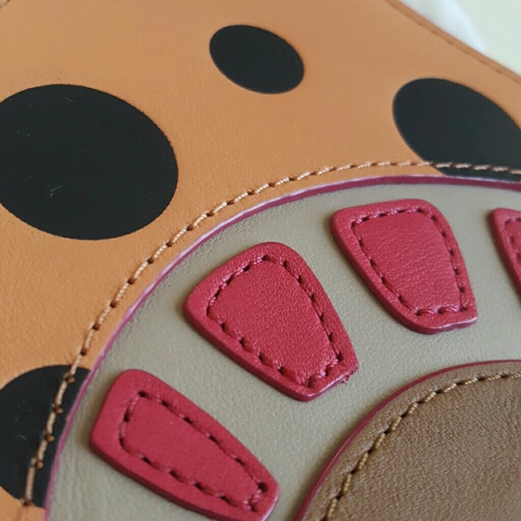 Coach Alice in Wonderland Mushroom Coin Purse - Picture 2 of 4