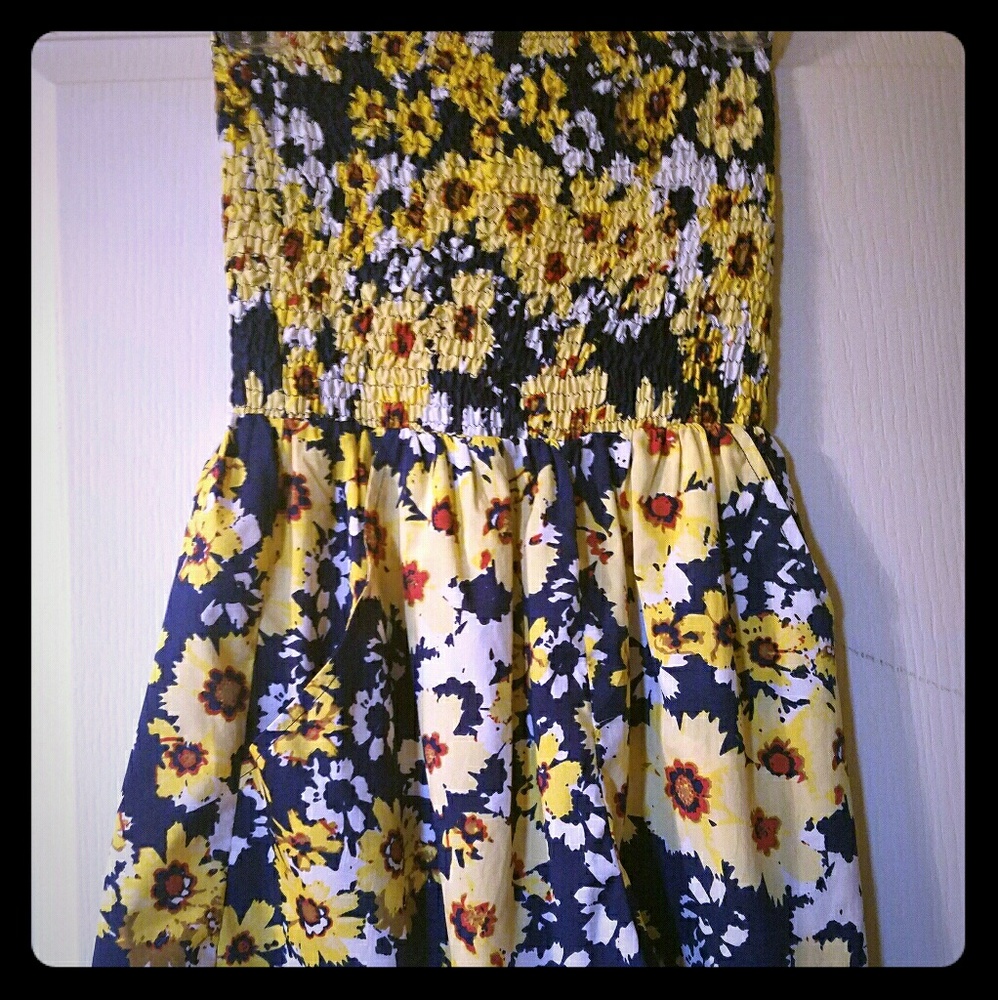Strapless Summer Dress
