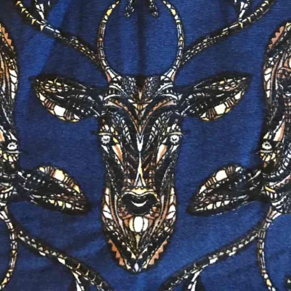 LuLaRoe TC MOSAIC DEER leggings