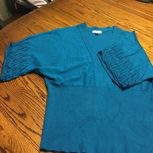 Dolman sleeve sweater