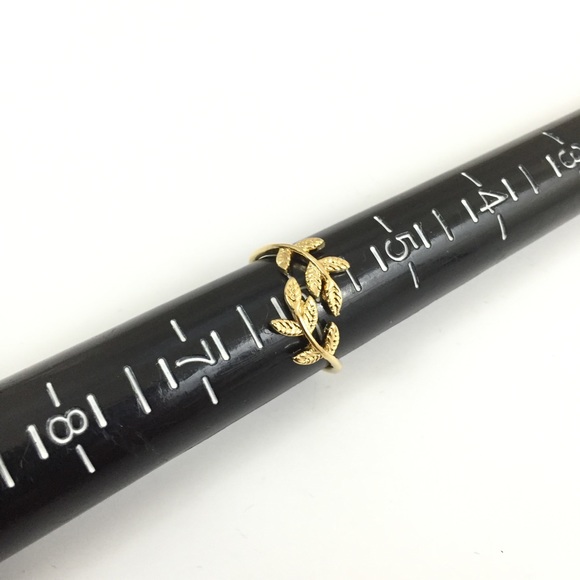 Oh So Fancy Jewelry Gold Leaf Wrap Ring Poshmark