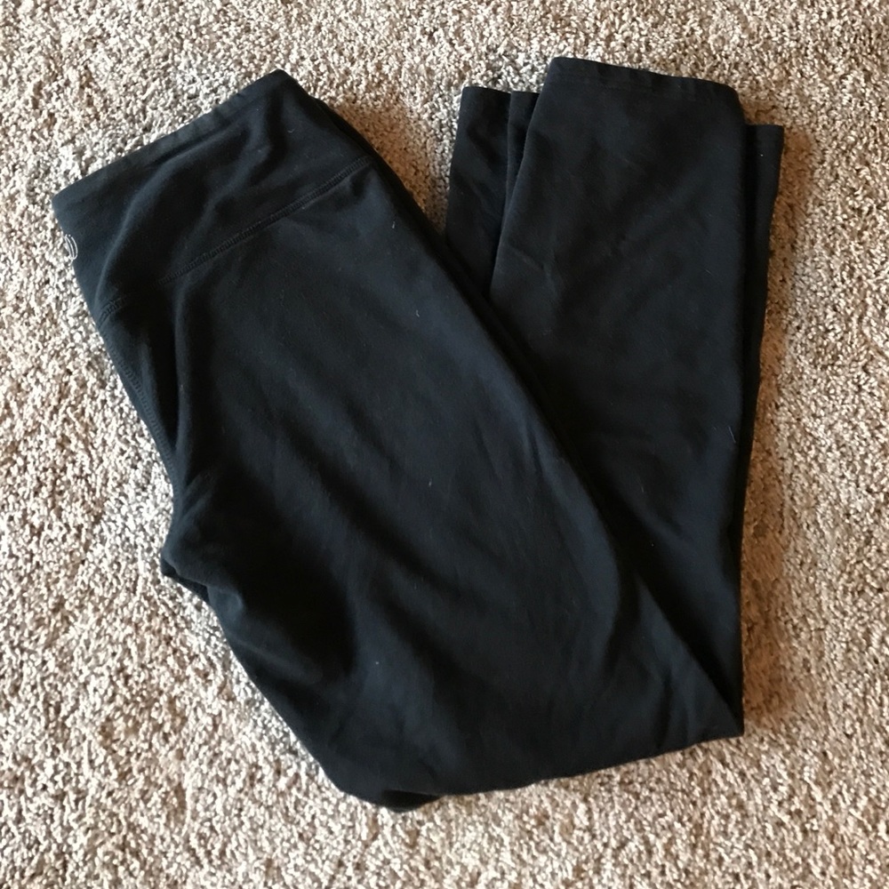 Fleece lined yoga pants!