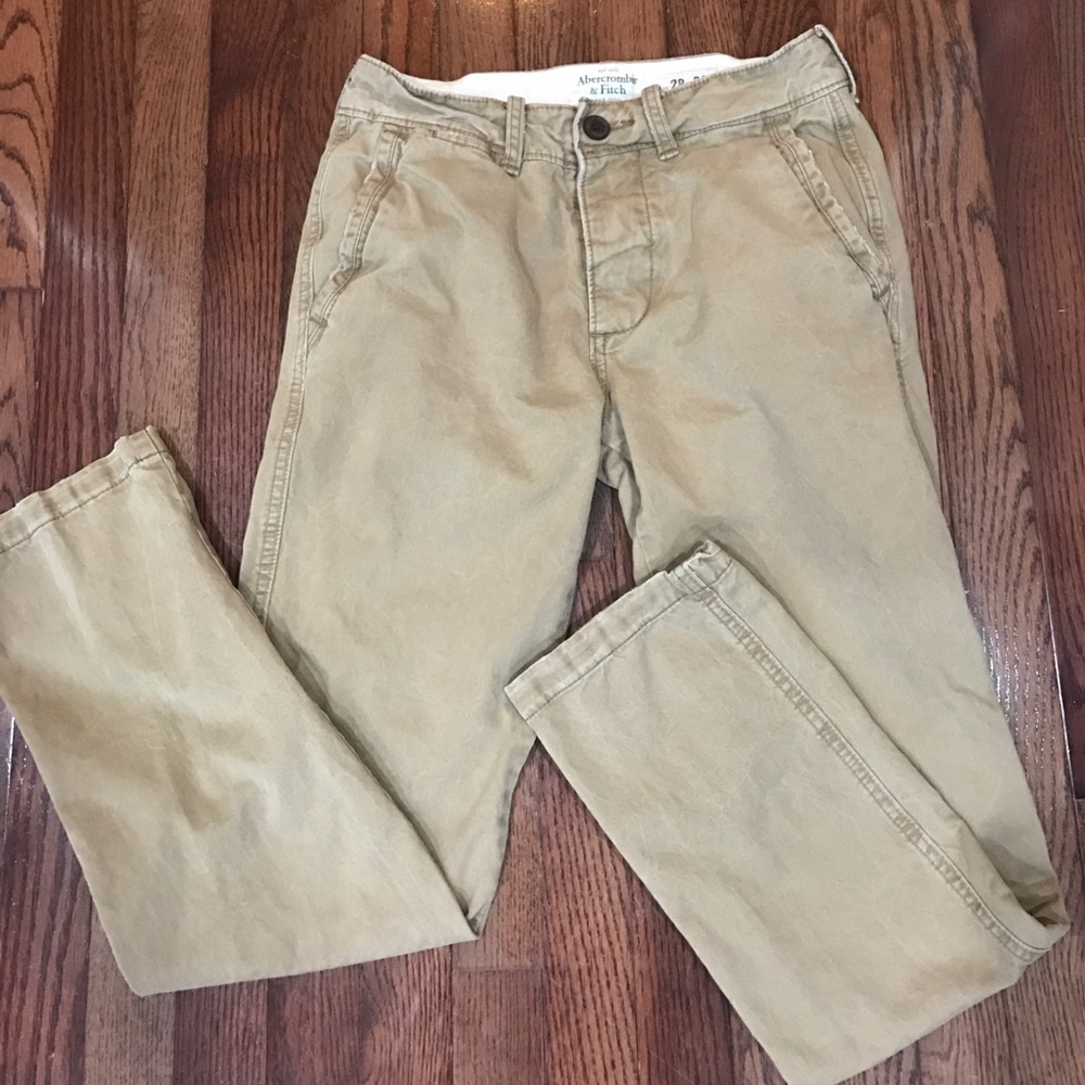 Abercrombie & Fitch-Men's Chino Pants-Size 28x32