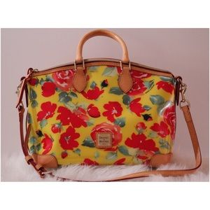 Dooney & Bourke Yellow Floral Purse