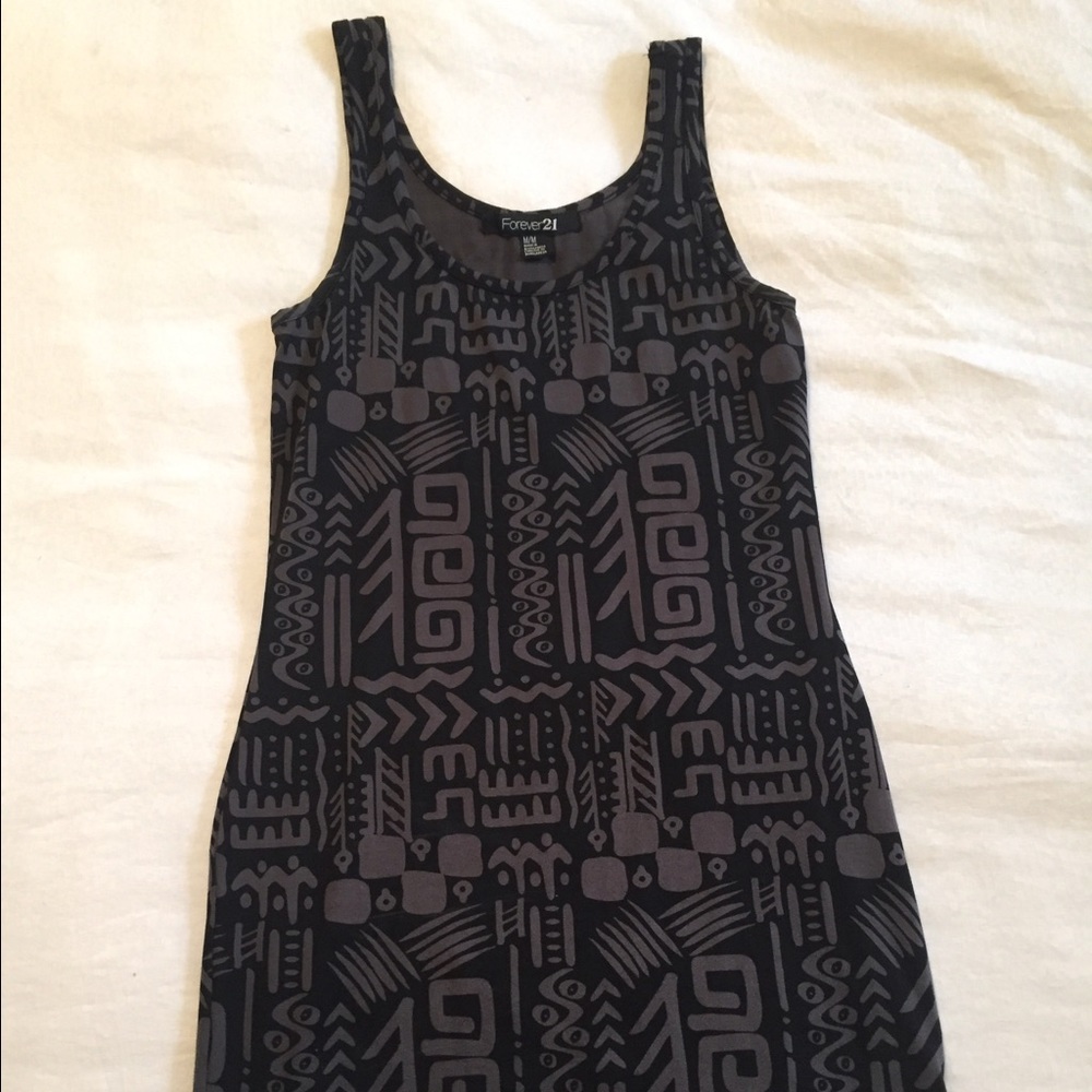 Forver 21 Tribal Print Dress