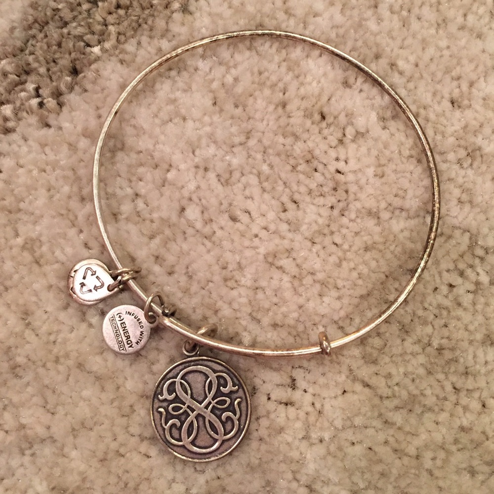 Alex and Ani Silver Path of Life Bangle