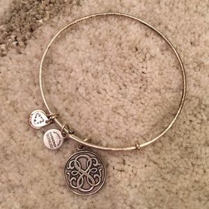 Alex and Ani Silver Path of Life Bangle