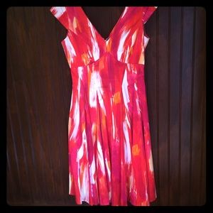 Calvin Klein Multi-Color A-line Dress