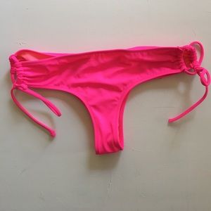 Pink bikini bottoms