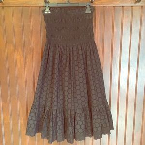 Black strapless Victoria's Secret dress