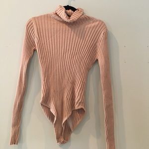 Blush body suit