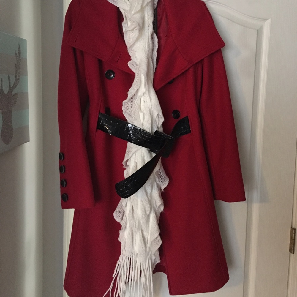 Guess Red jacket/coat- beautiful! Worn once