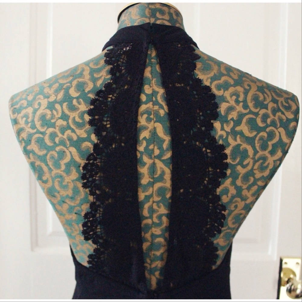 Lace Back LBD!